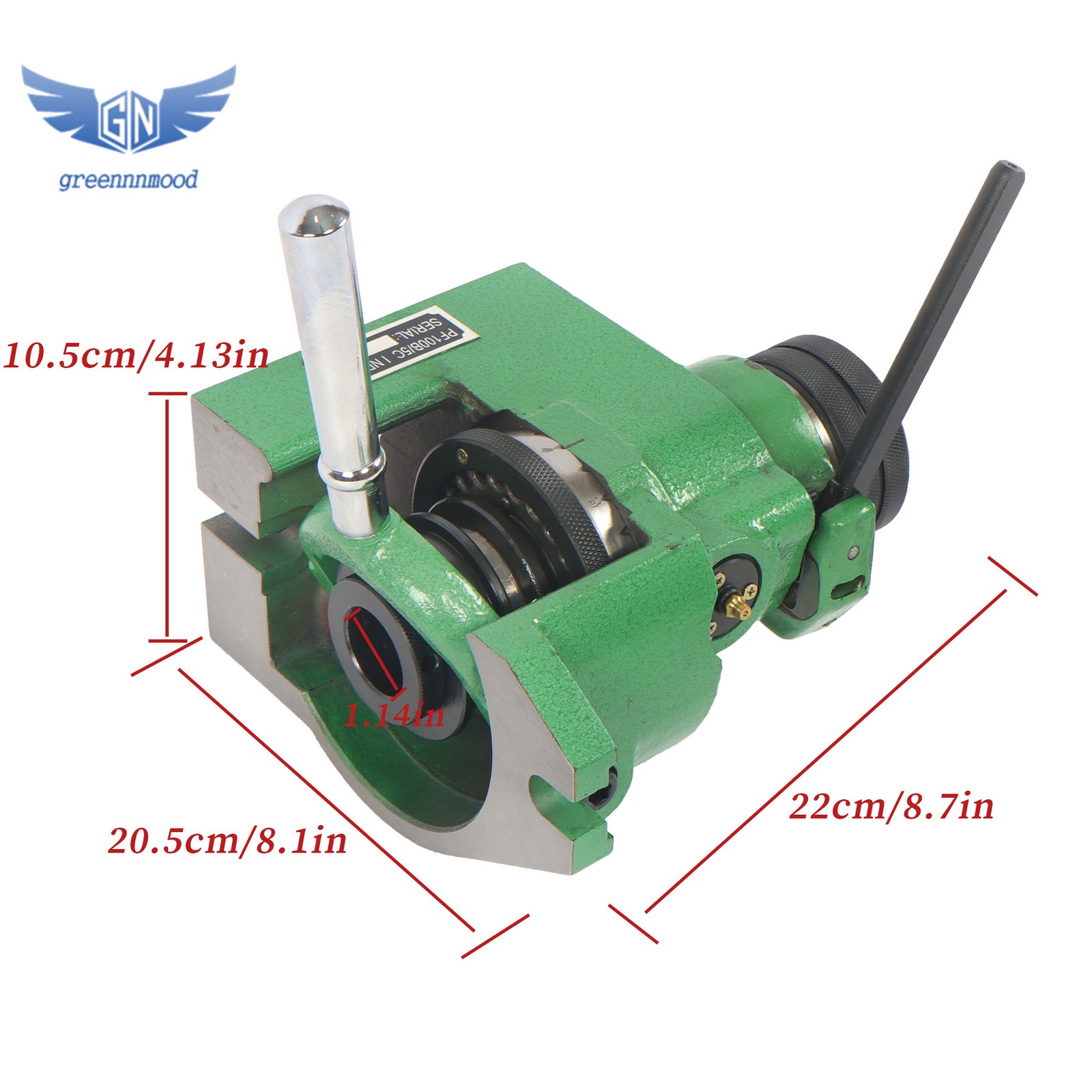 Vertical Horizontal 5C Collet Spin Index Fixture Milling New
