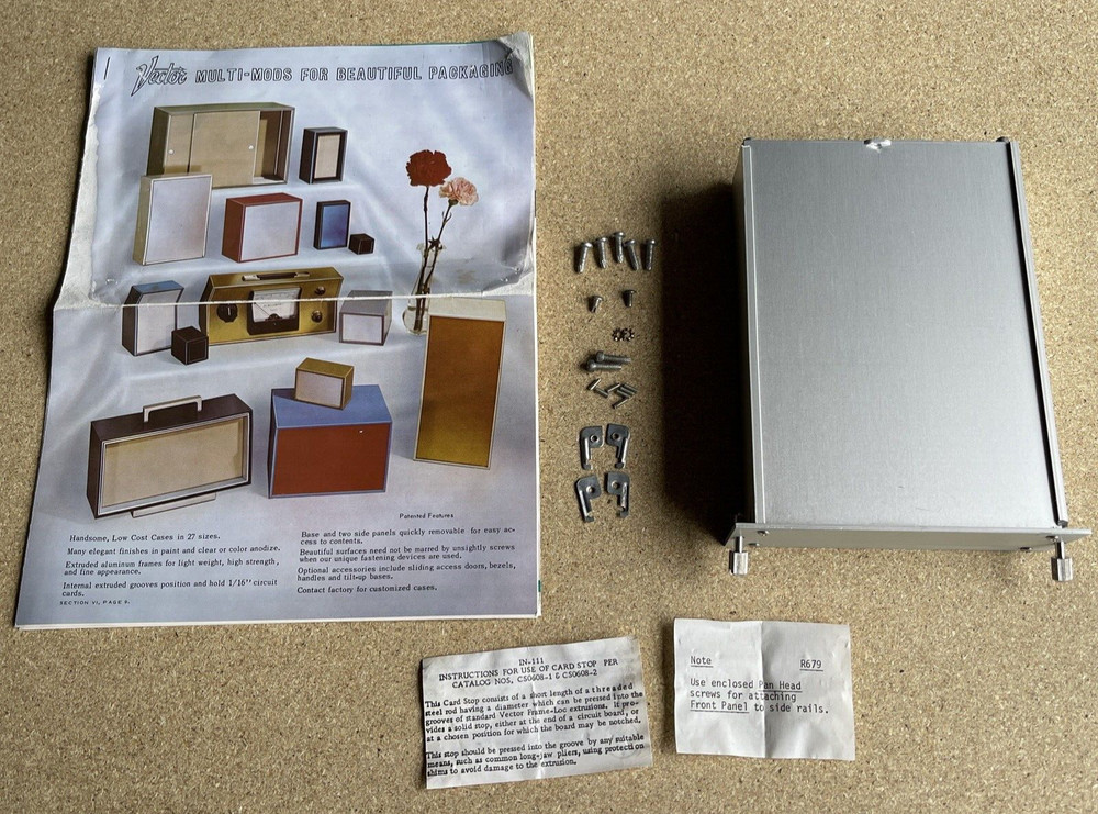 Vector EFP Module Kit EFP204-6.60E Aluminum Multi-Mod Case New Sealed