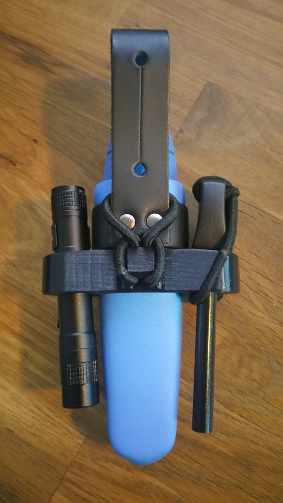 Mora Morakniv Eldris Utility Sleeve w/ LED + Ferro + Strap + Belt Loop