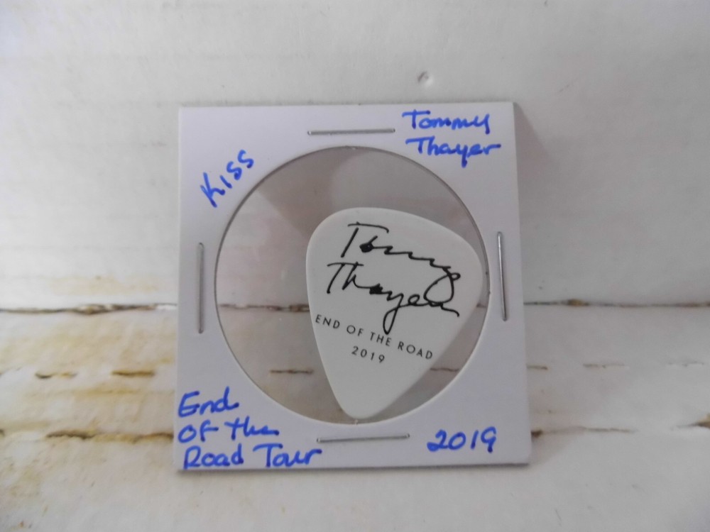 KISS "TOMMY THAYER" 2019 GUITAR PICK~READ DESCRIPTION #14~2