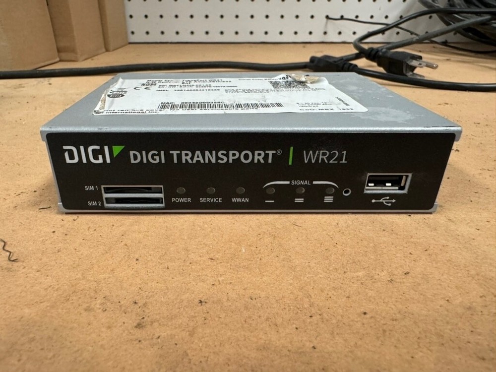 Digi TransPort WR21 Cellular Router