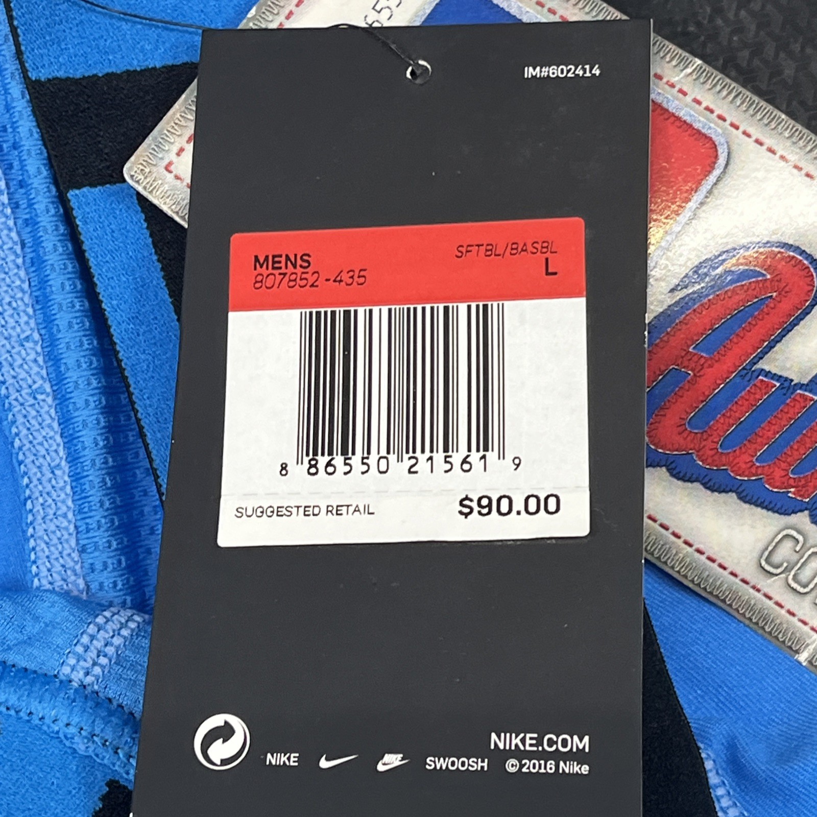 Nike Pro Hyperstrong 3/4 Pants Baseball Compression Sliding Men's Large Blue NEW