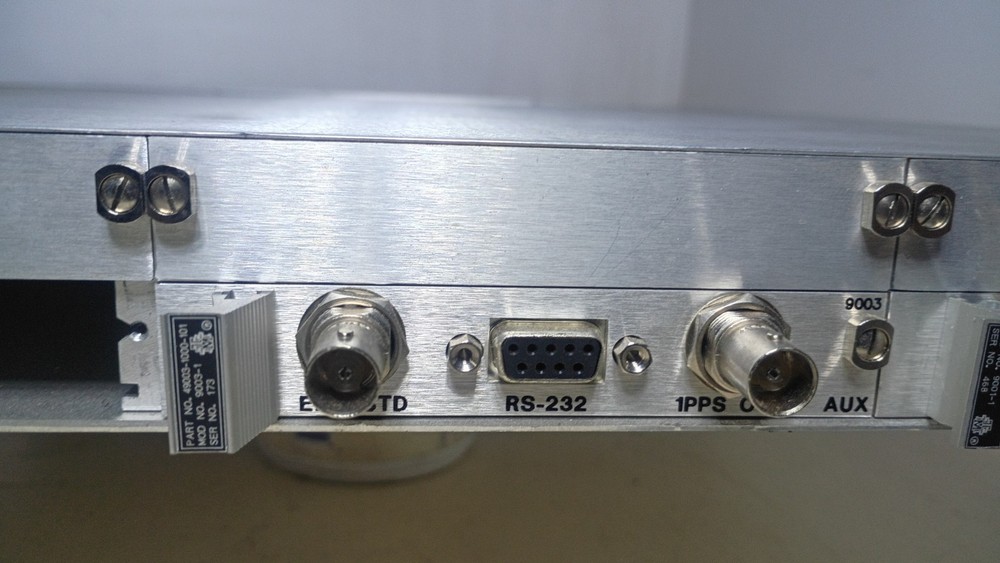 Trak Systems 9000A-1 Modular Time Code Processor P/N 49000-1000-101