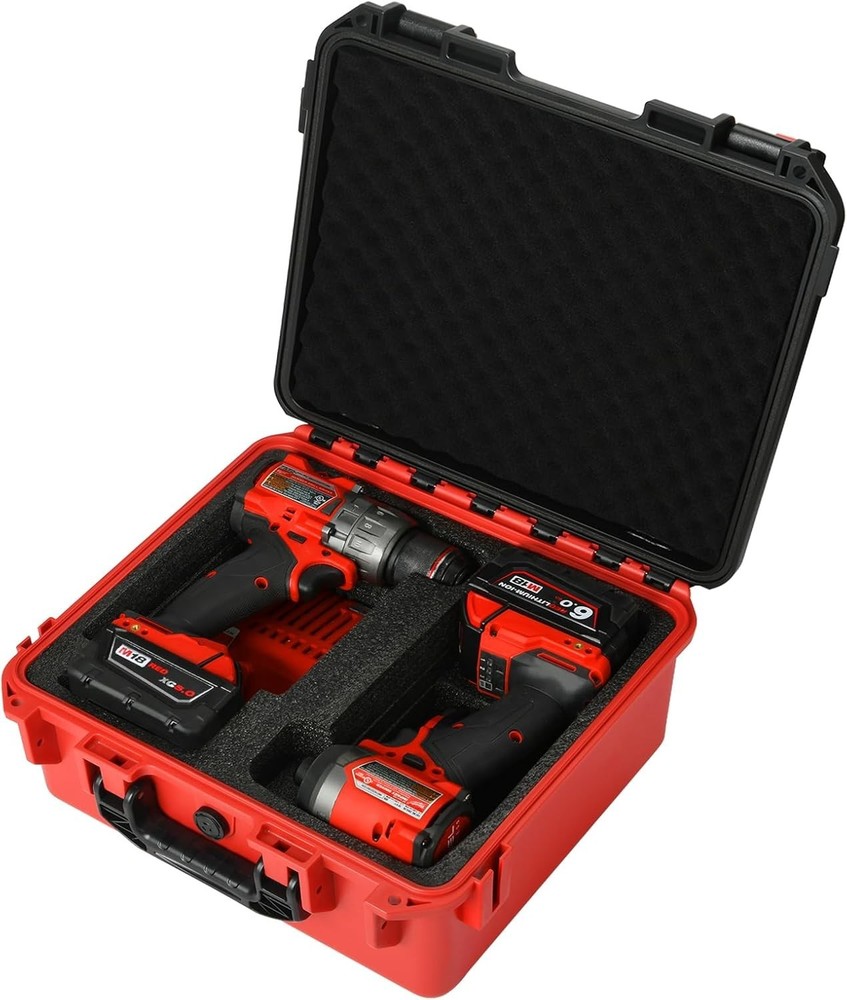 Tool Case for Milwaukee M18 Impact Drill Driver Combo Kit - Tool Box for Milw...