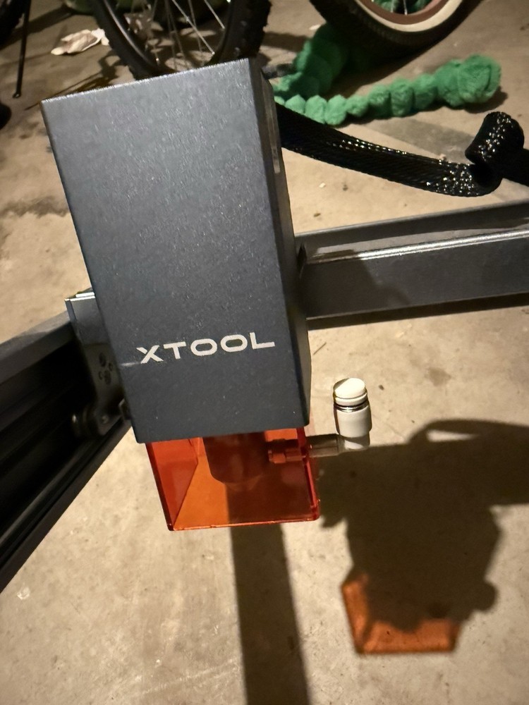 xTool D1 Pro Grey Laser Engraving Cutting Machine and Screen Printer Bundle