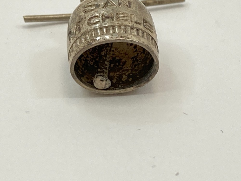 Vintage San Michele Silver Lucky Bell Capri ~ St Michele