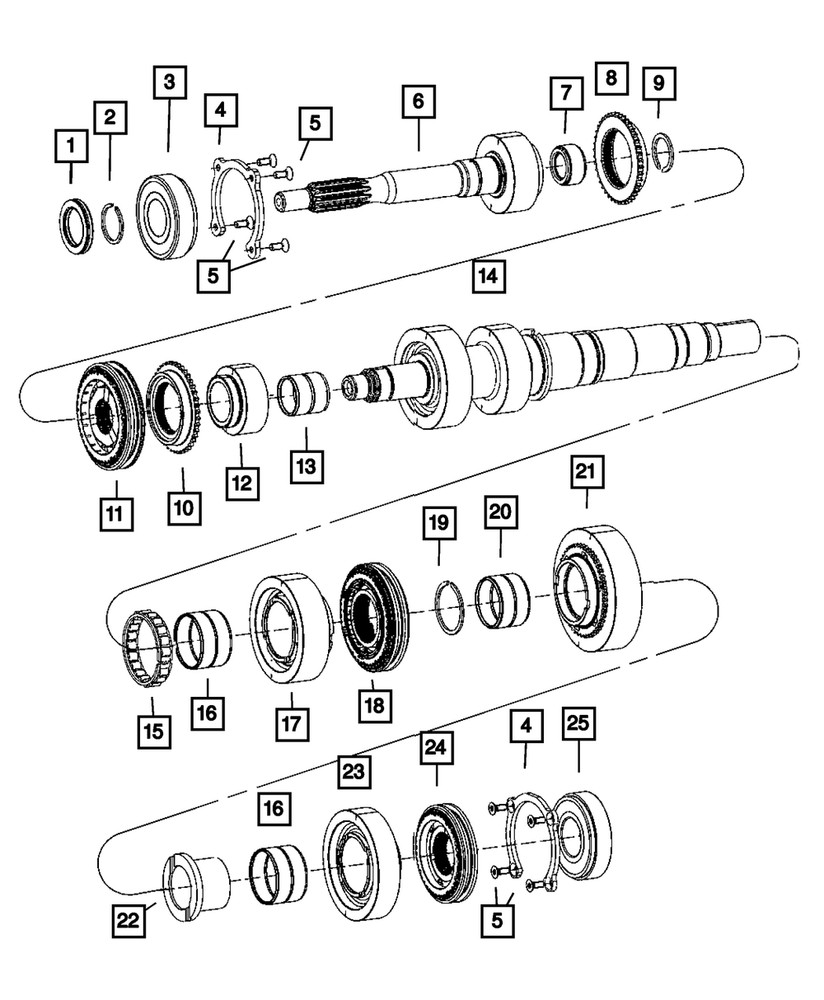 Genuine Mopar Bearing 5143920AA