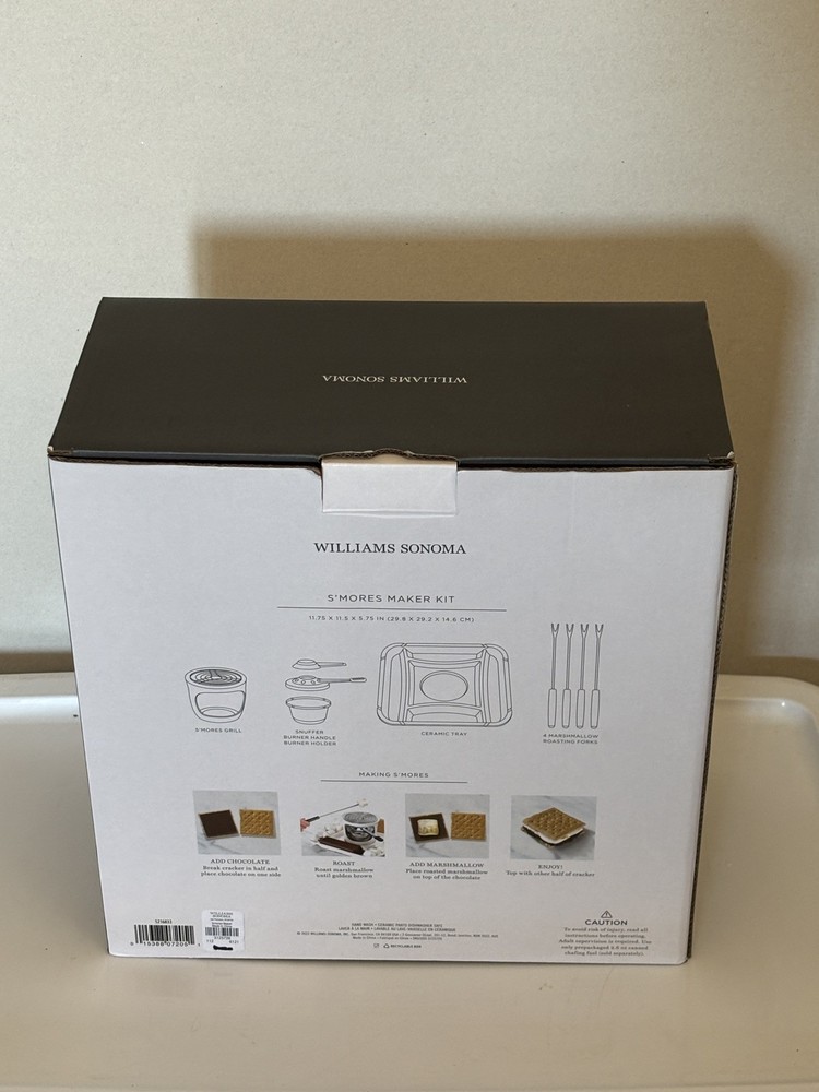 William Sonoma Smores Maker Kit - NEW