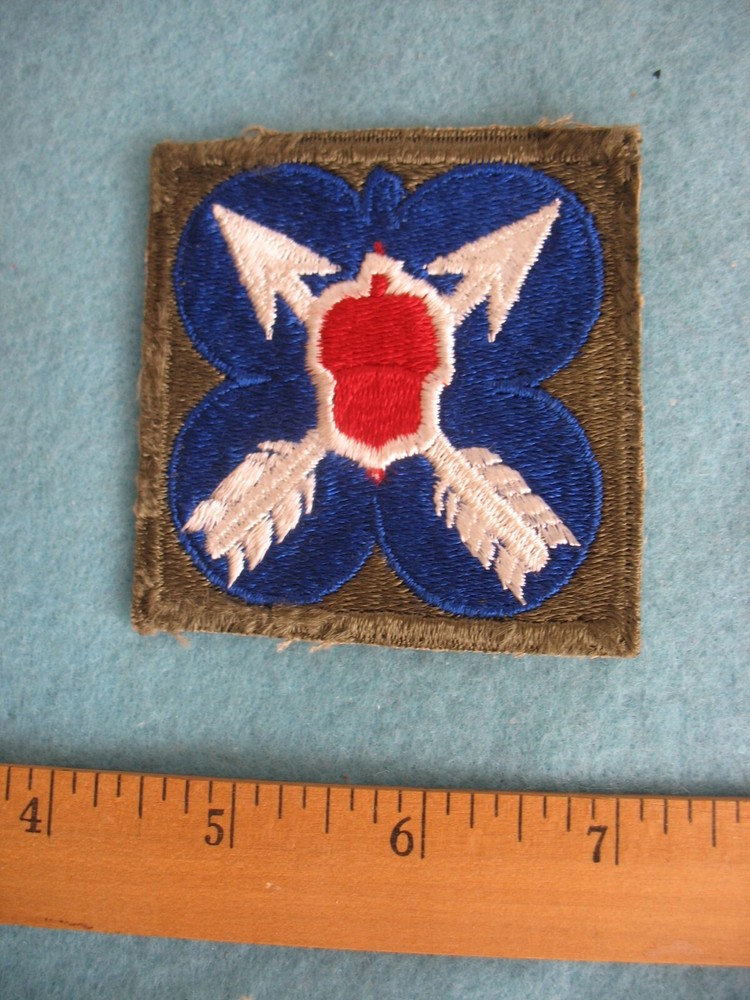 Original unused WWII US Army XXI / 21st Corps shoulder patch