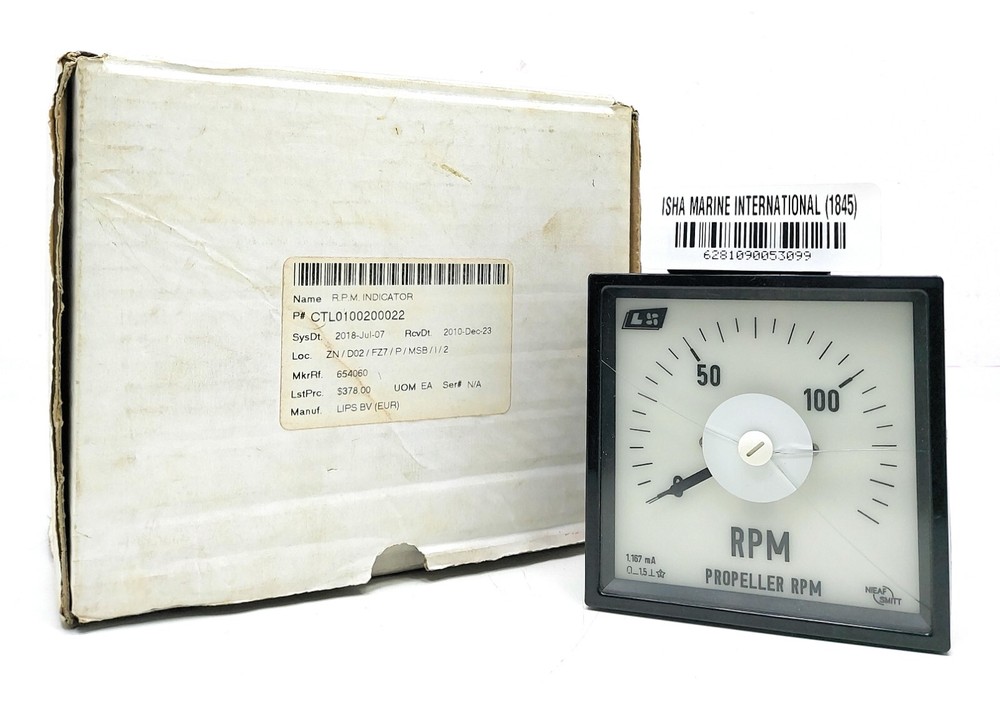 LIPS BV CTL0100200022 Propeller RPM Indicator