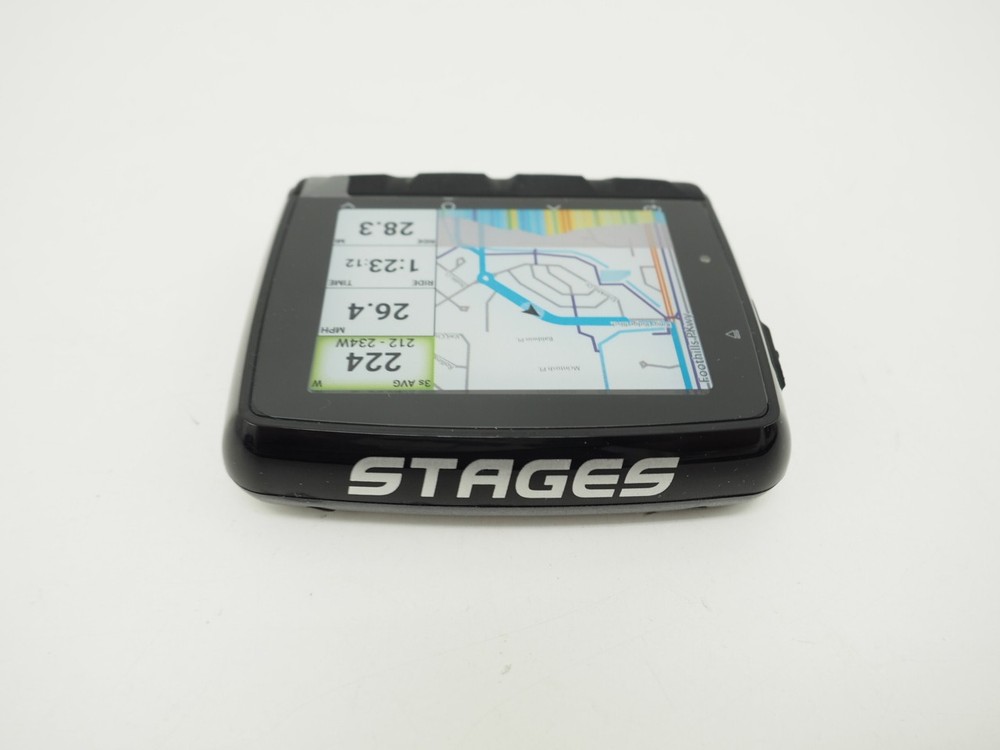 New! Stages Dash L50 Wireless GPS Cycling Computer Bluetooth / Ant+ Black