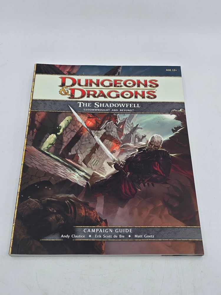 Dungeons & Dragons The Shadowfell Campaign Guide 4th Edition 2011
