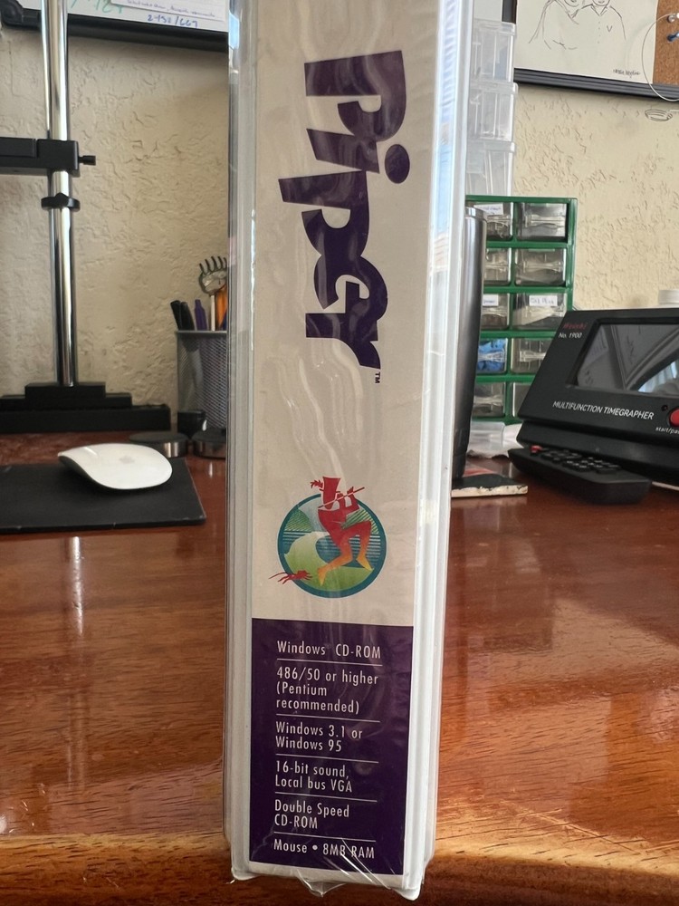 Vintage 1996 CD-ROM Game - "Piper" from Splash Studios