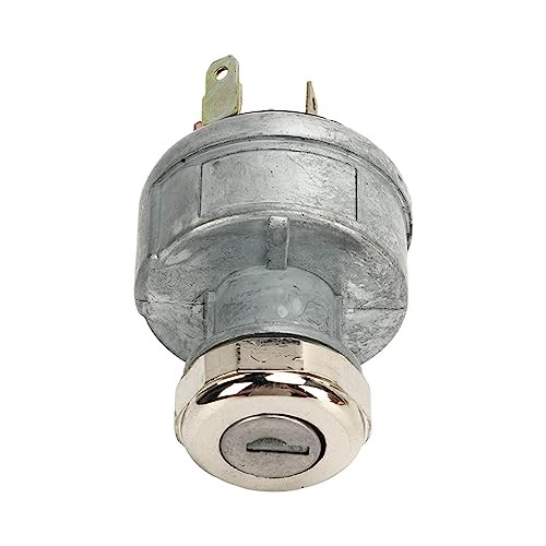 AR58126 Ignition Switch, Universal Replacement Ignition Switch with 2 Keys,