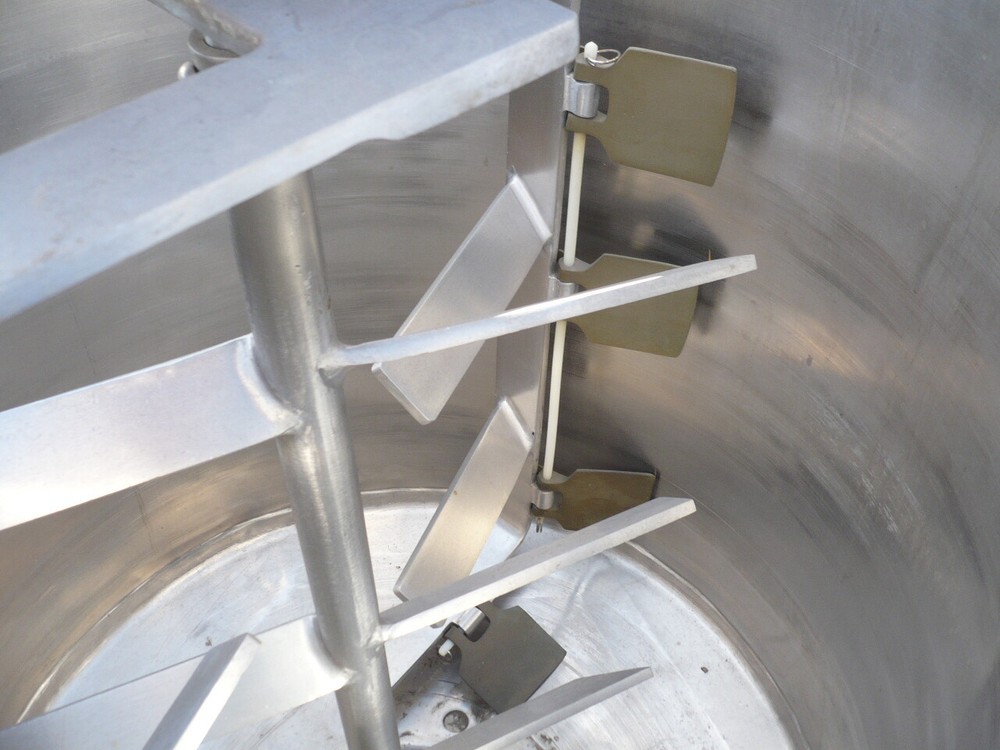 Lee Stainless Jacketed Scrape Mixing Kettle Tank-60 Gallon