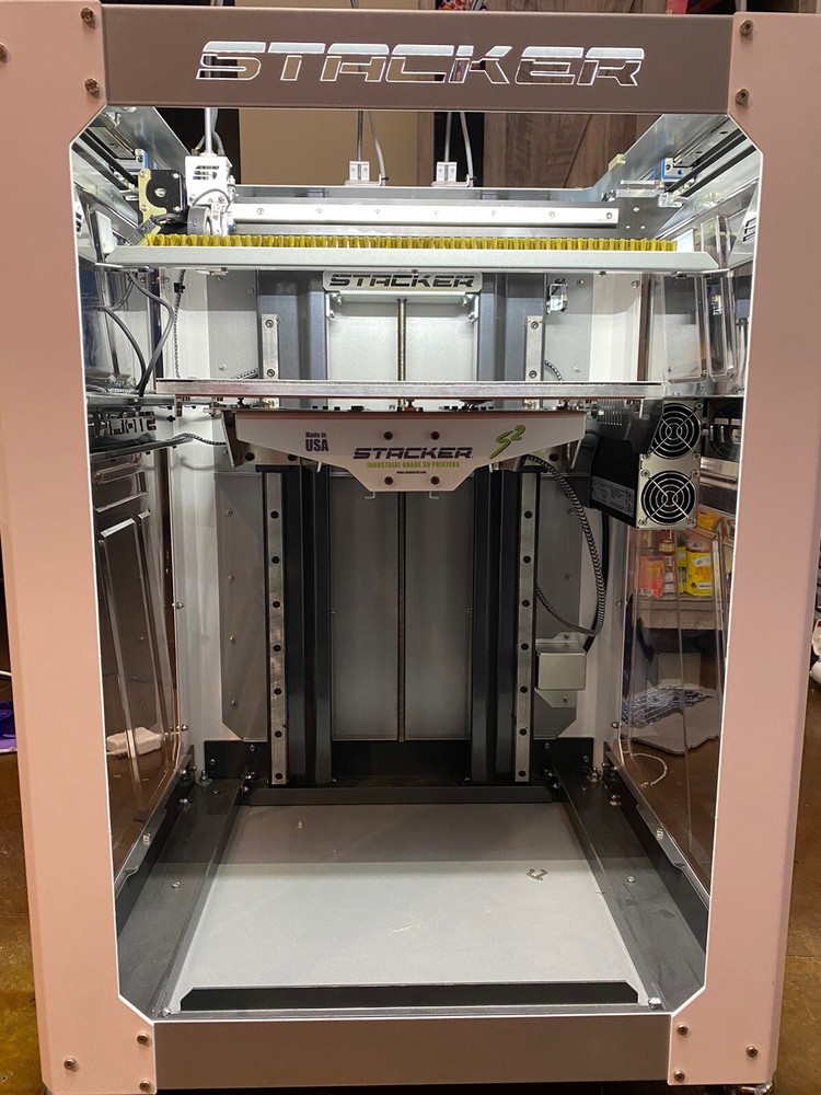 Stacker S2 3D Printer Stacker 3D Made In USA Large 3D Printer