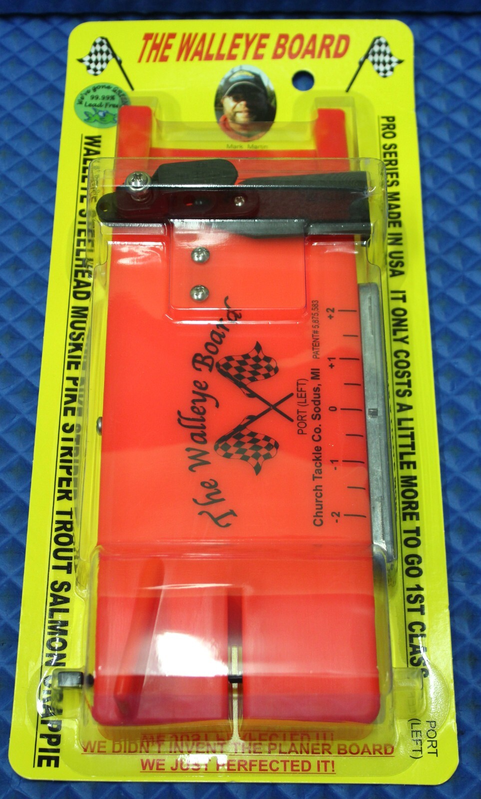 Church Tackle The Walleye Board Planer Board Port And Starboard 2-Pack