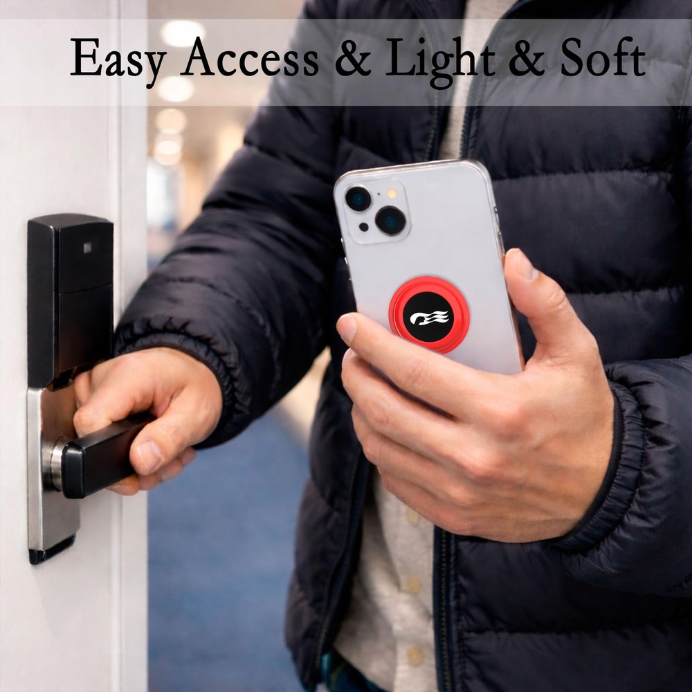 [5 Pack] Princess Cruise Medallion Holders for iPhone, Android, and All Devic...