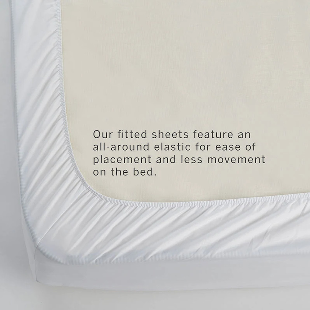 Strawberry Fields Classic Cool Cotton Percale Bed Sheet Set - Slate, Twin