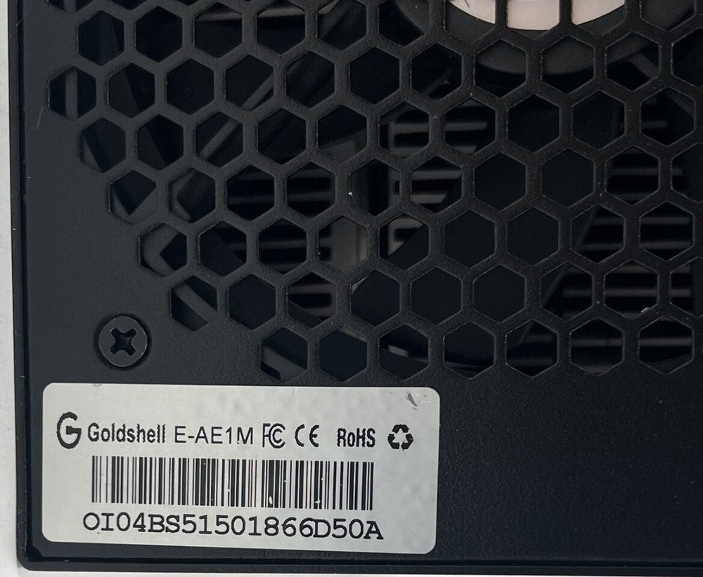 GOLDSHELL ECHO SERVER E-AE1M HIGH-EFFICIENCY 3U RACK-MOUNT ASIC MINER