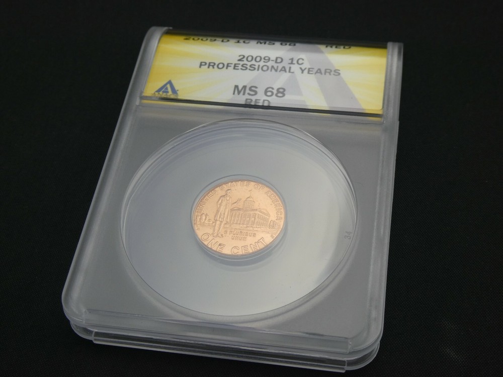 2009-D MS 68 RED Lincoln Bicentennial Cent "Professional Years"