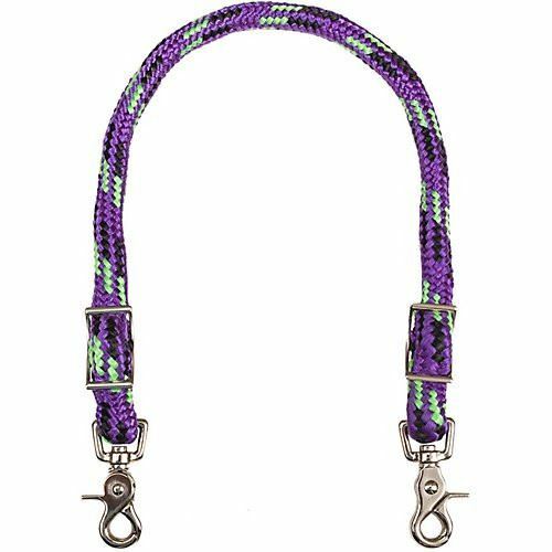 Mustang Nylon Round Braided Wither Strap
