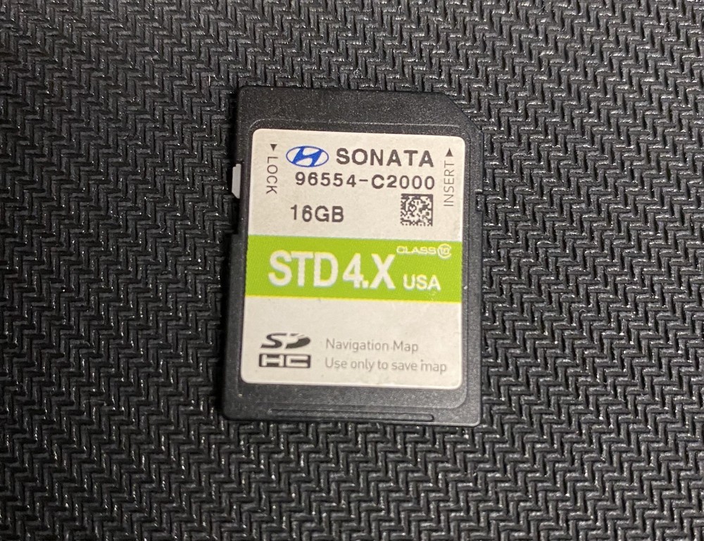 GENUINE HYUNDAI SONATA Navigation GPS Map SD Card 96554-C2000