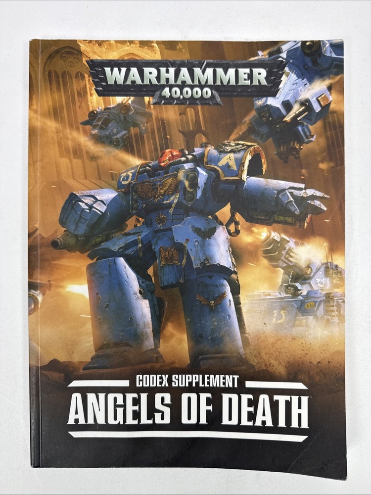 Warhammer 40K Codex Supplement Angels of Death Softback 7th Edition