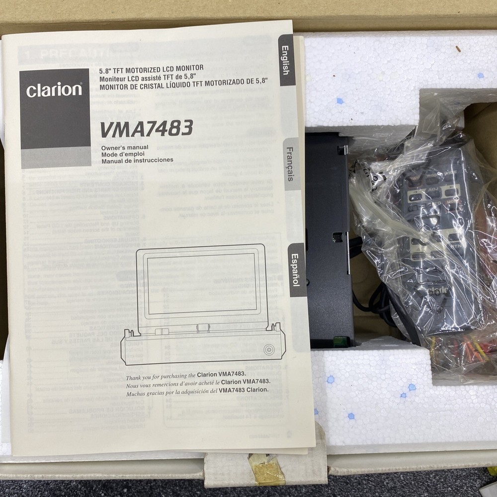 clarion vma7483