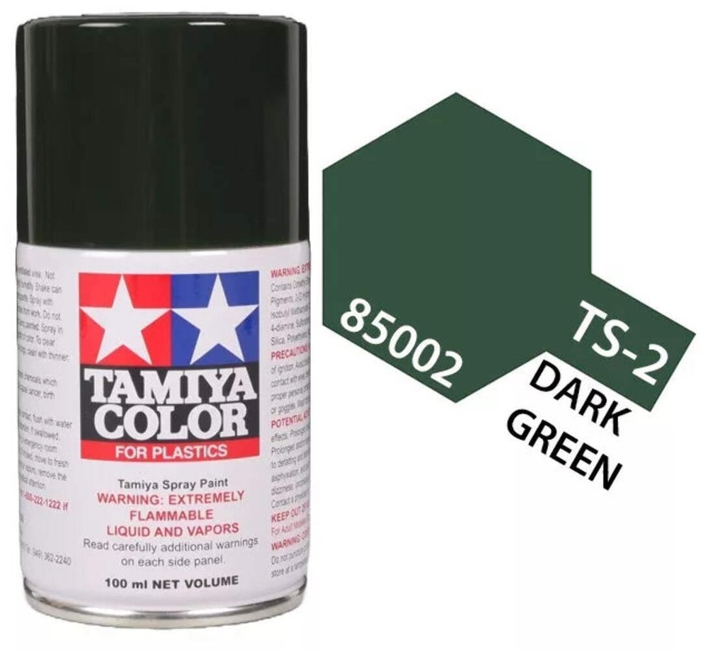 TS-2 Dark Green Lacquer Paint 100ml