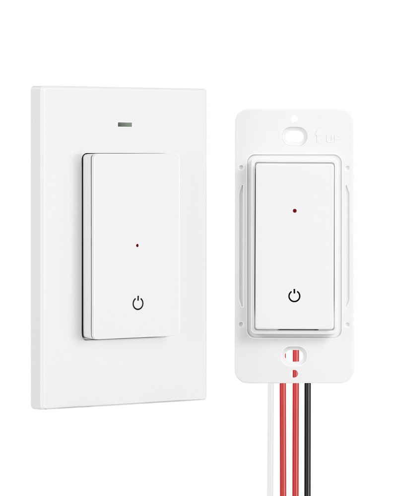 DEWENEILS 3 Way Wireless Light Switch, Wireless Light Switch and Receiver Kit