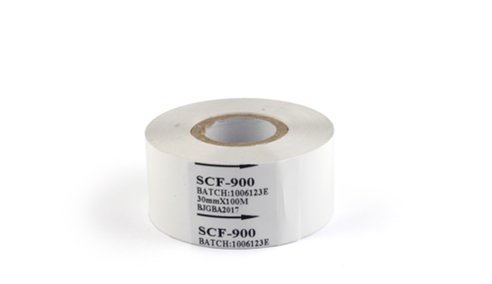 5 Rolls SCF900 White Thermal transfer ribbons 30mm*100m for coding Machine
