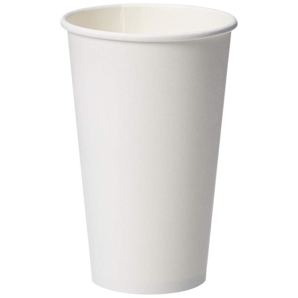 Compostable Disposable Coffee Cups for Hot Beverage and Cold Drinks, Leak-Proof
