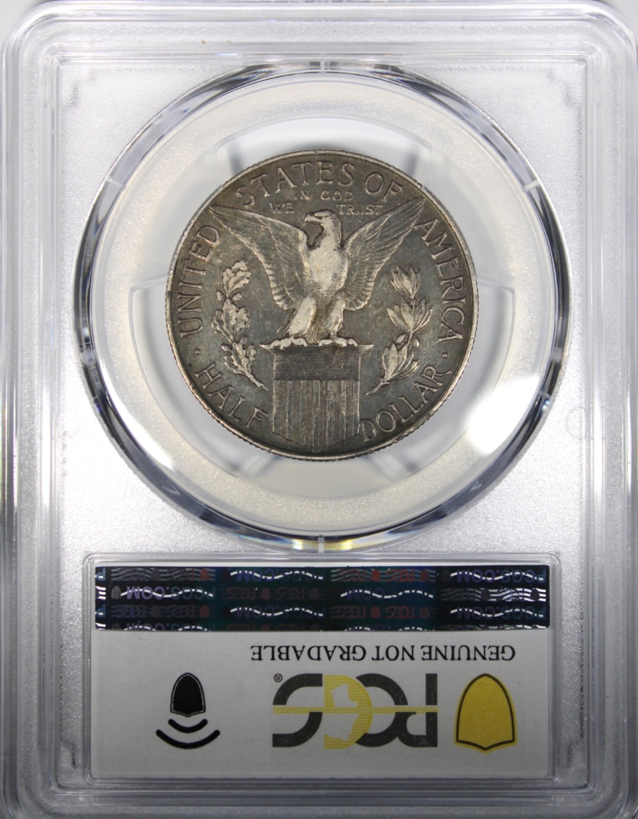 1915-S Panama Pacific Commemorative Half Dollar PCGS XF Details Cleaned
