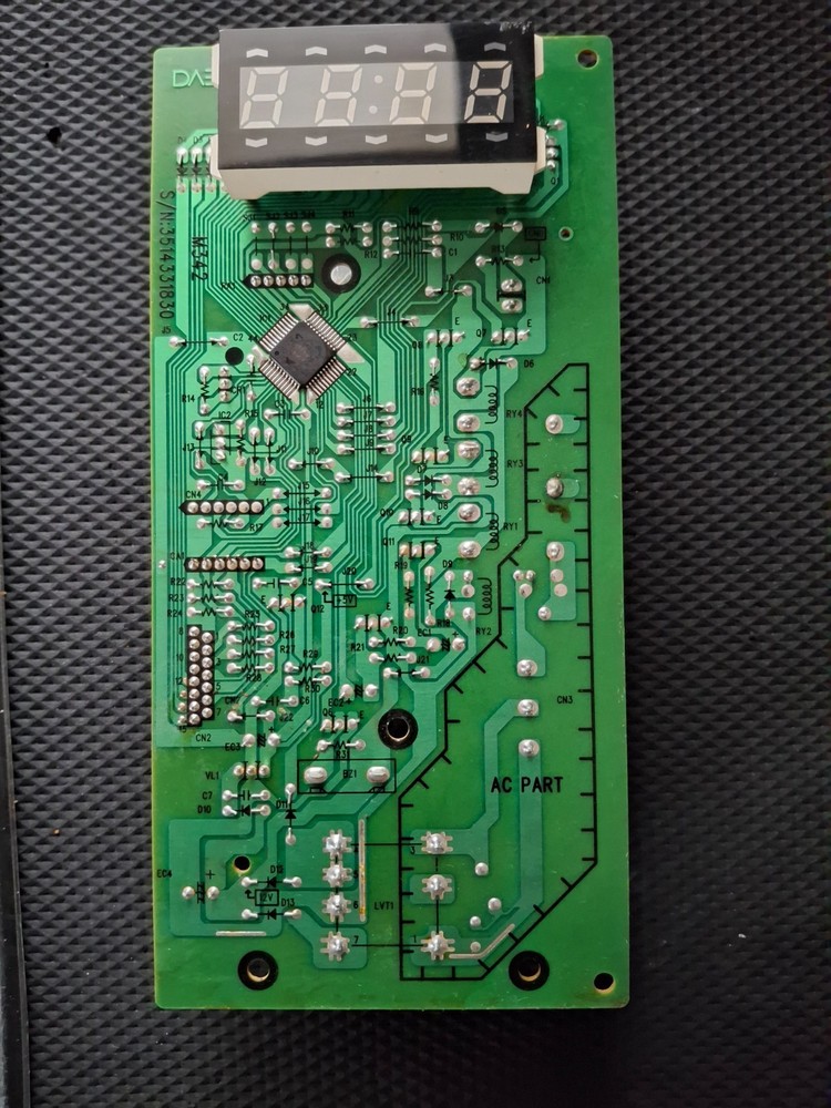 GE Microwave 3514331830 Control Board