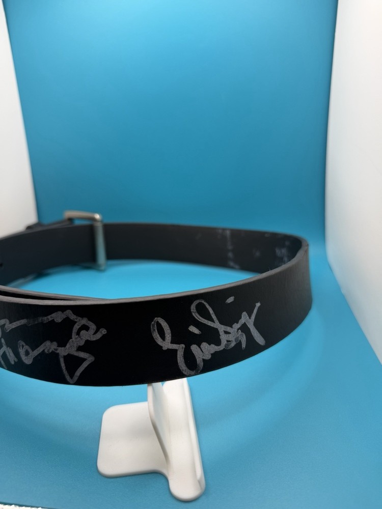 Autographed KISS Belt