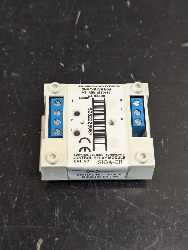 EST Edwards SIGA-CR Control Relay Module for Fire Alarms
