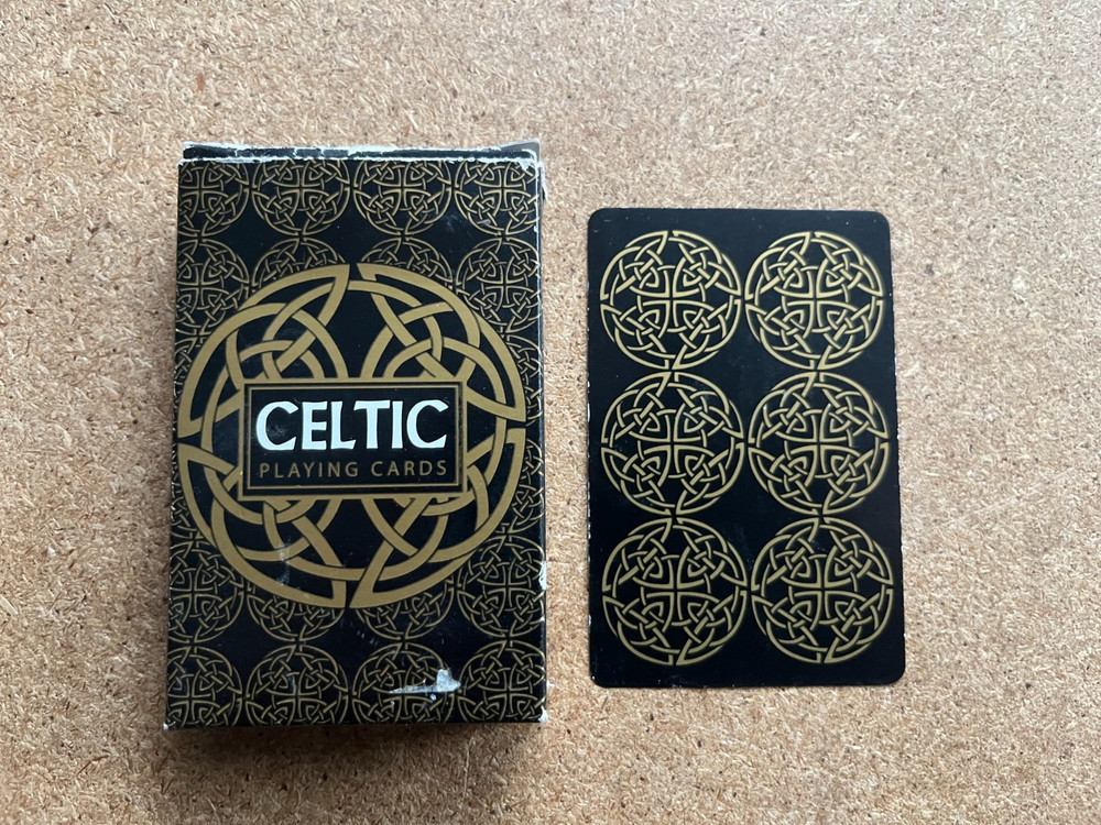 CELTIC PLAYING CARDS - FREE UK POSTAGE!!