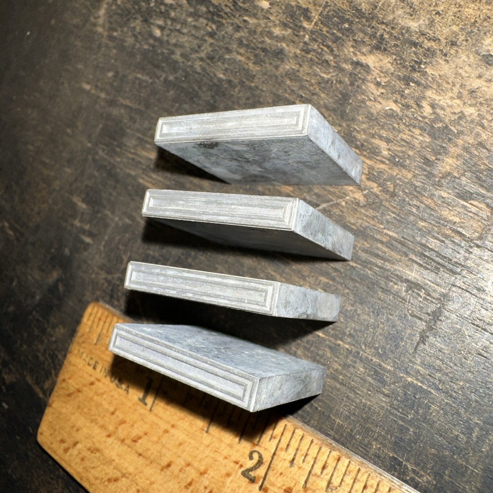 Printing Blocks ( 4 Lead Borders ) Lead Blocks