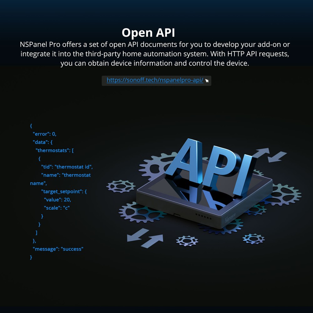 SONOFF NSPanel Pro Smart Control Panel Zigbee Multi-protocol Gateway APP Control