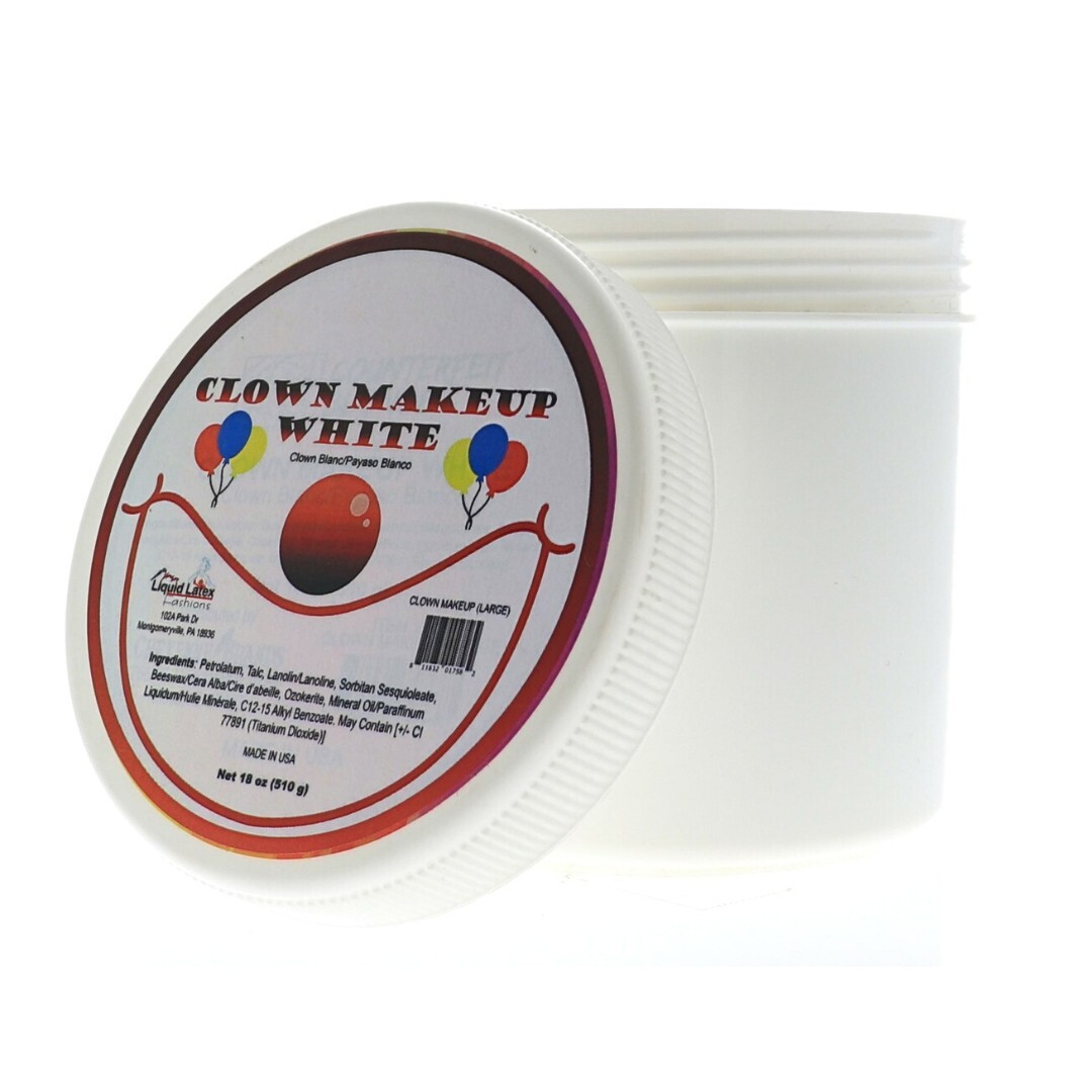 Clown Makeup White Cream - 18 Oz