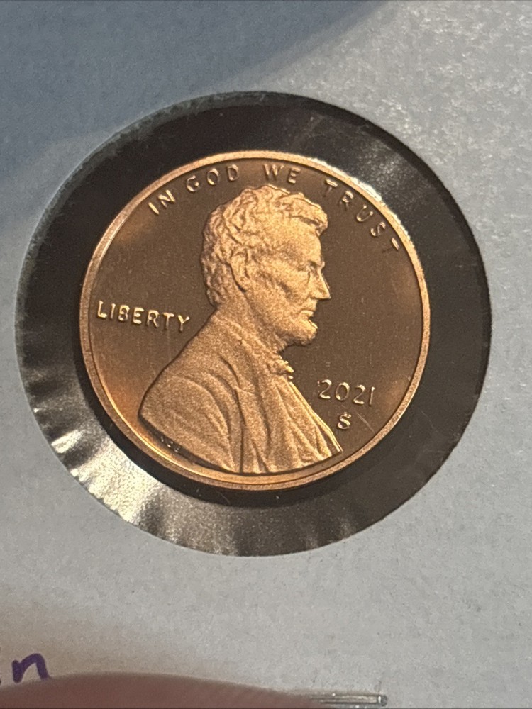 2021 S Lincoln Shield Cent Proof Penny “0426151” 1C 1 Cent