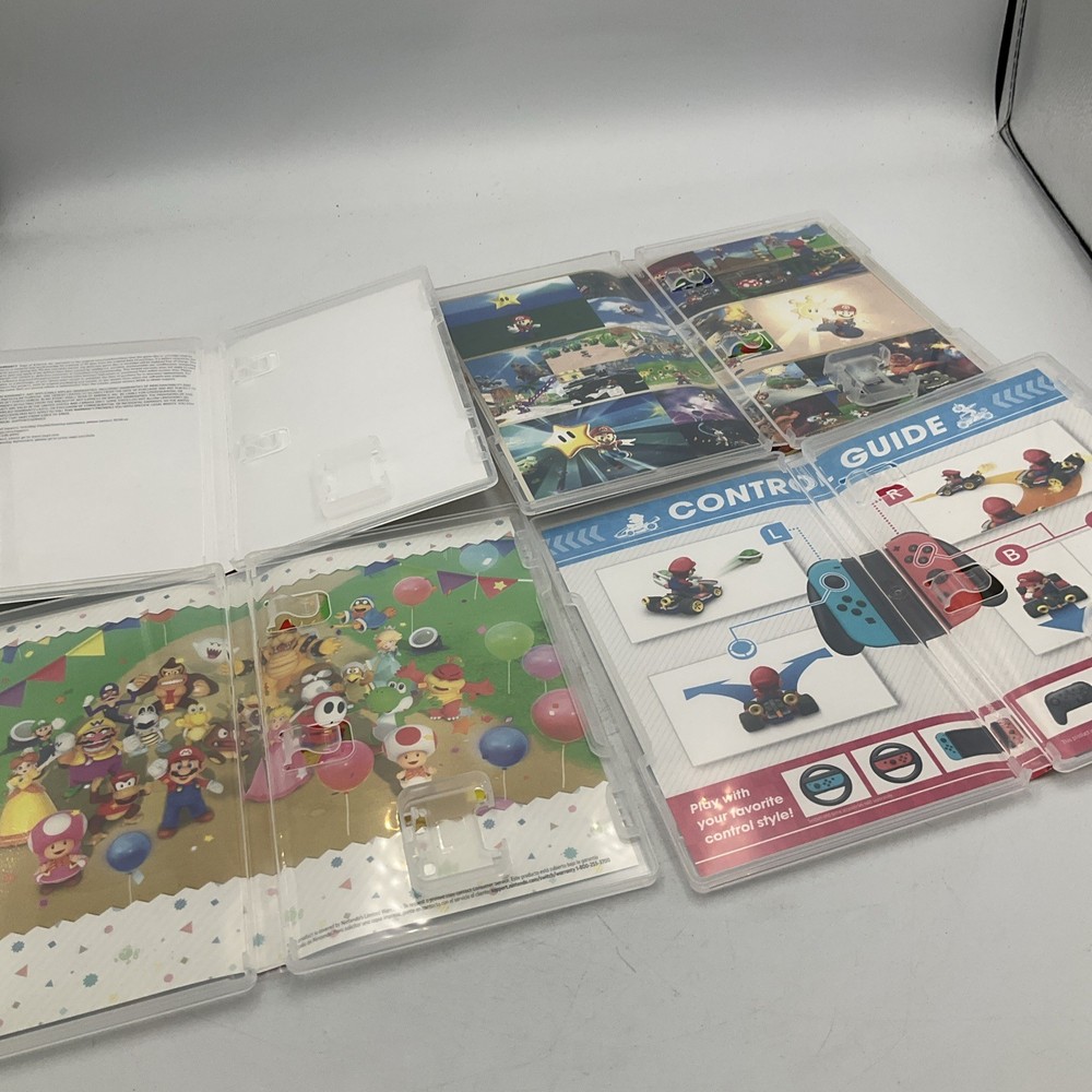 4 Replacement boxes for Mario games (box only) Nintendo switch