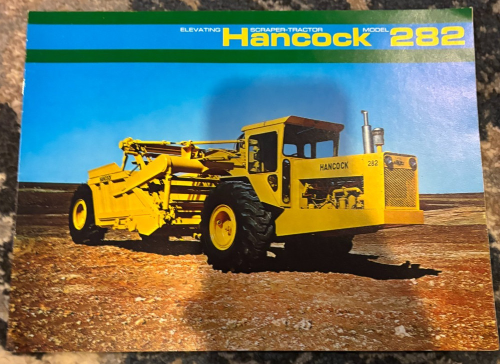 Hancock 282 Elevating Scraper Tractor Brochure AMIL25