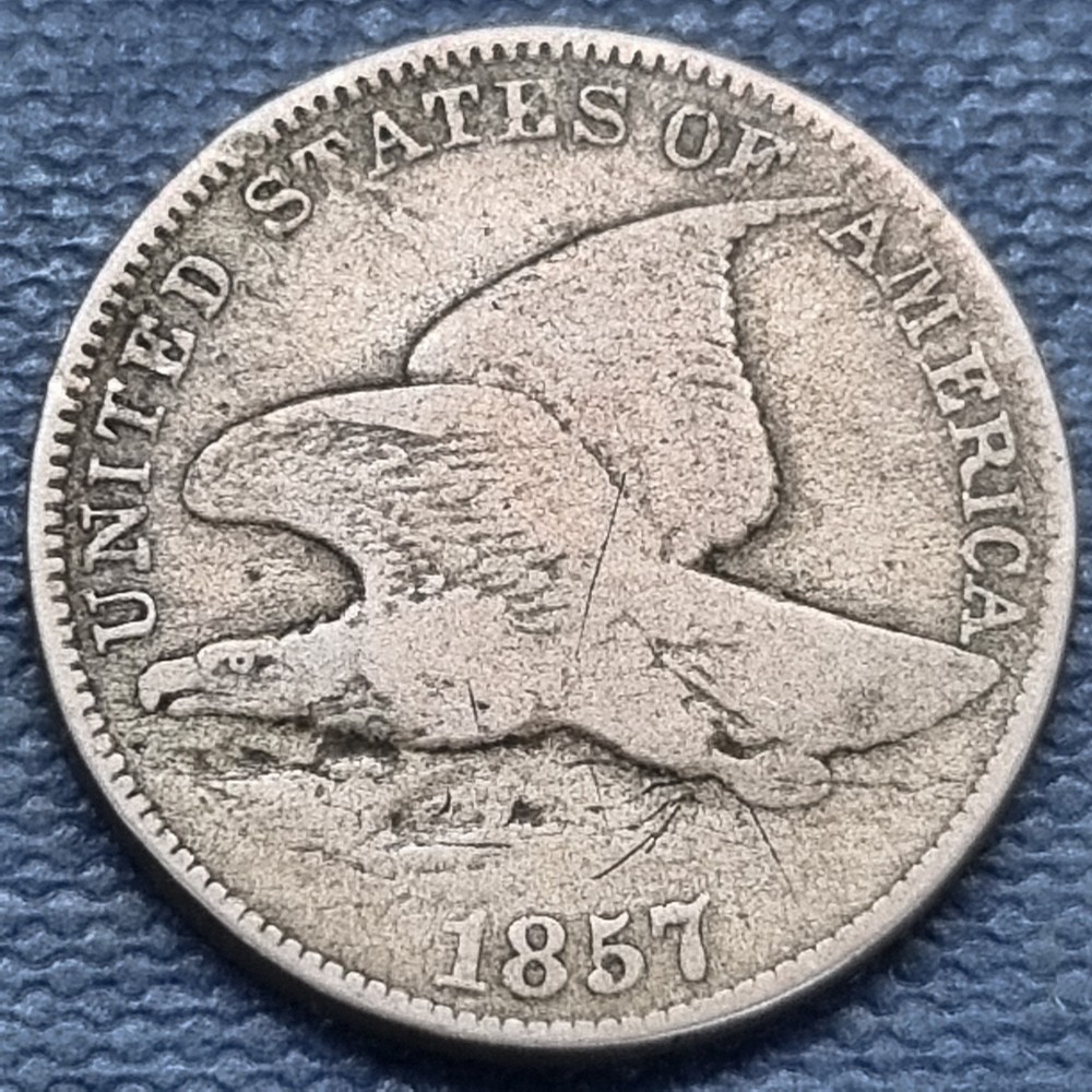 1857 Flying Eagle Cent 1c Better Grade #99243