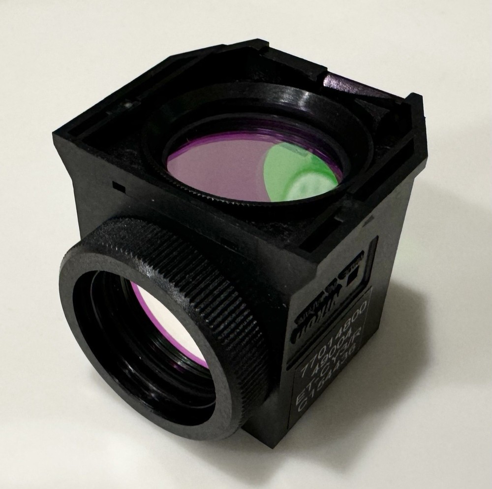 Nikon 49004 Microscope Fluorescence Filter Cube ET-CY3/R For Eclipse 77014800