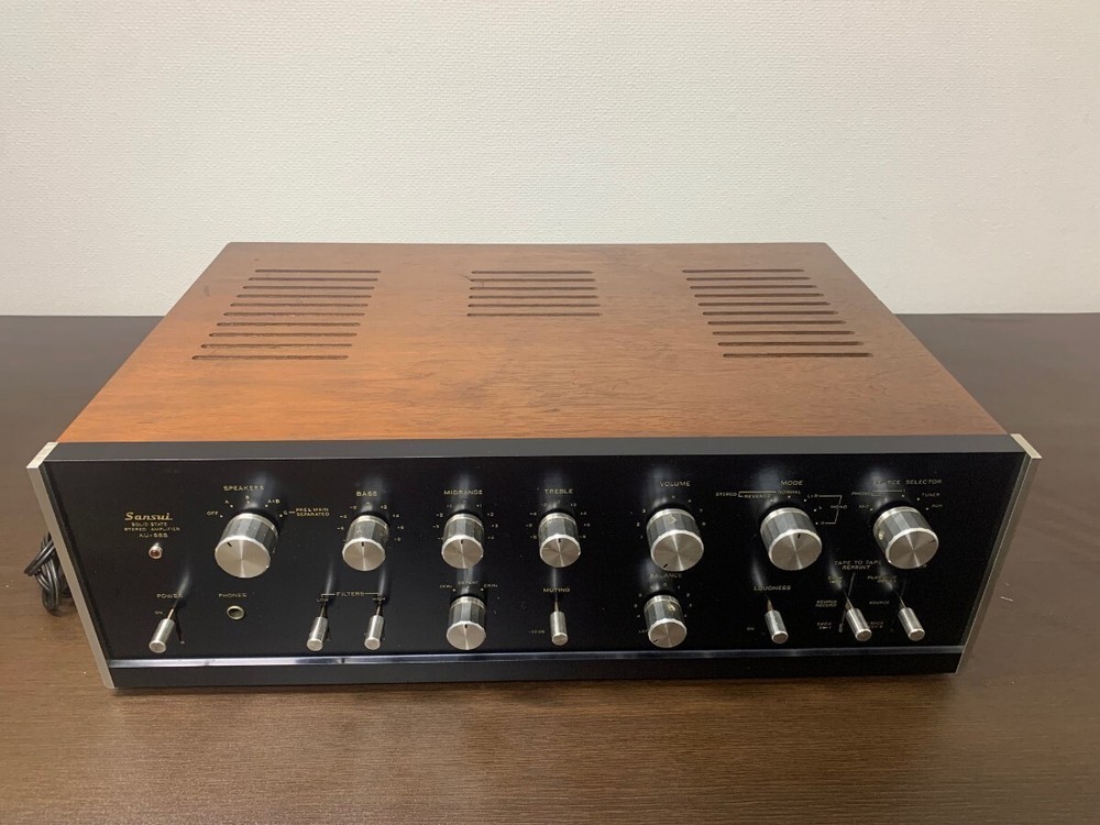 SANSUI AU-888 Solid State Audio Transistor Stereo Amplifier...