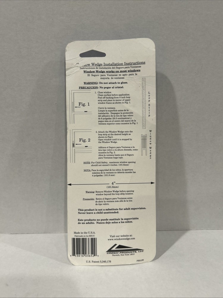 Cresci Products Window Wedge 2 Pack