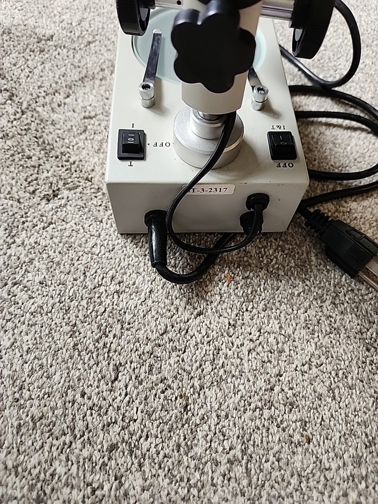 Nasco Stero Tri Power Microscope Top Bottom Lighting