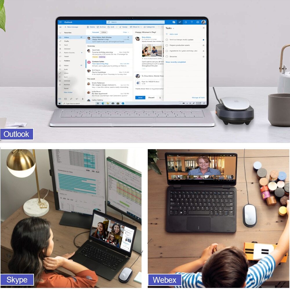 Mouse Jiggler Mouse Mover Mouse Movement Simulator with ON/OFF Switch